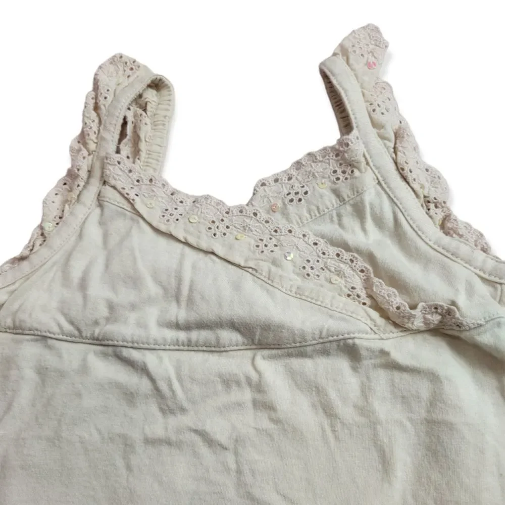 Sonoma beige tank top 4T